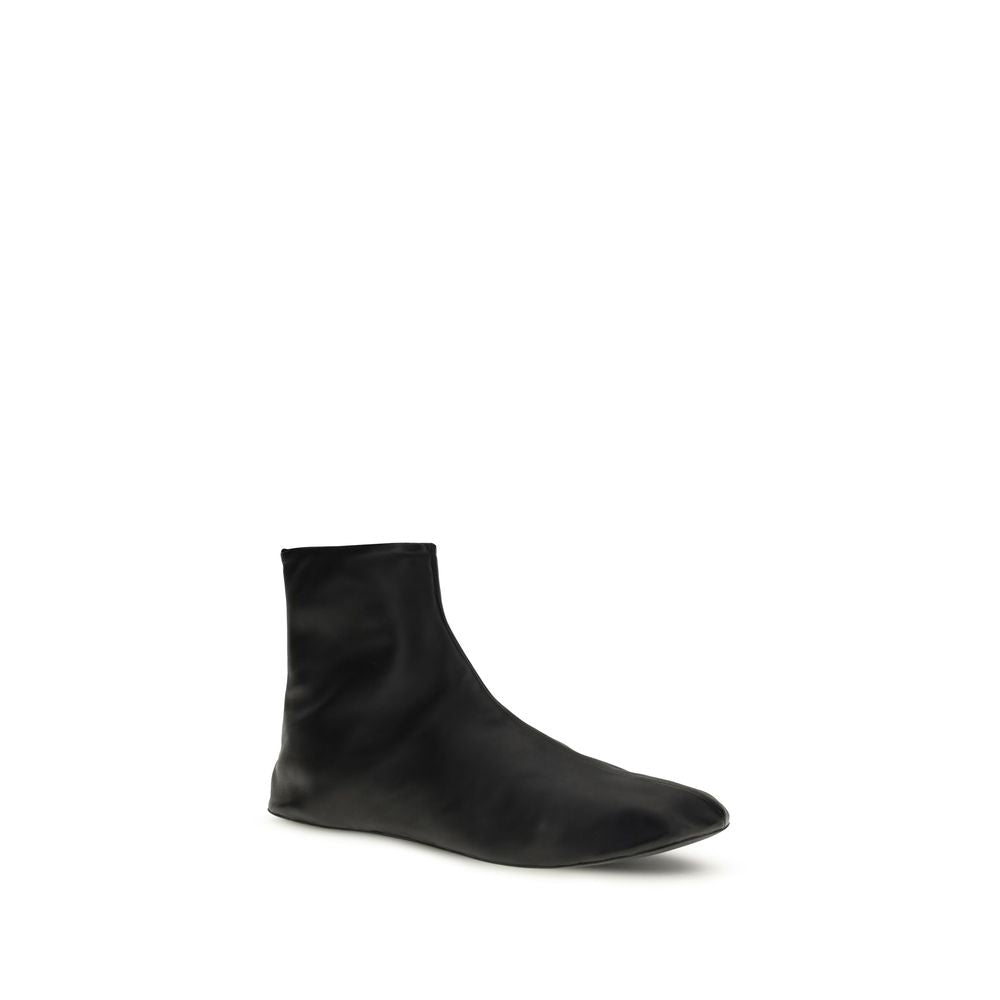 [ SPECIMEN_TH-SHEARLING ] // THE ROW OVIS_ARIES_ANKLE_BOOT