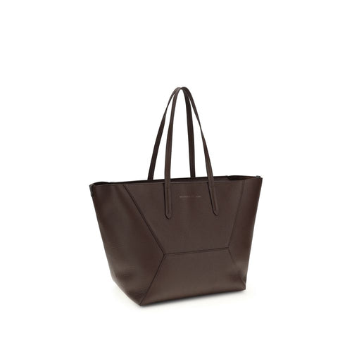 BRUNELLO CUCINELLI // CALF LEATHER TOTE BAG // MBDKD2571_C4181 // HARDWARE