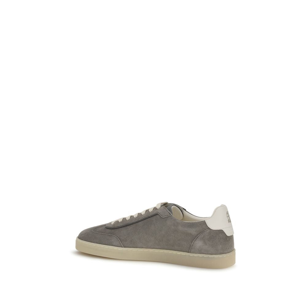 BRUNELLO CUCINELLI // CALF LEATHER LOW TOP SNEAKERS // MZUMGLJ336_CIK14 // FOOTWEAR